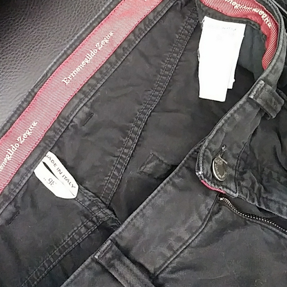 Ermenegildo zegna men's. Black pants 36/30